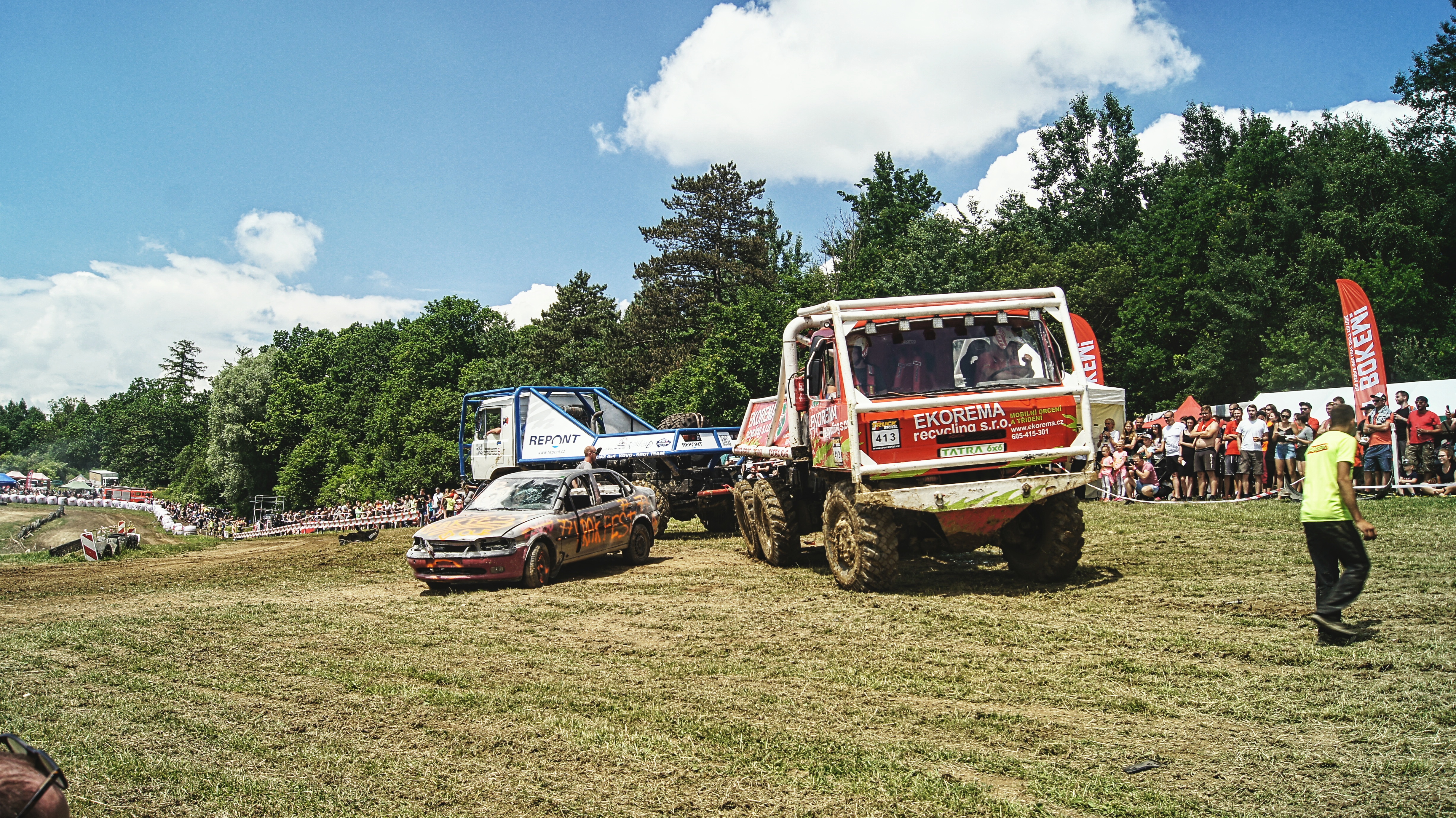 Ekorema – práce na staveništi